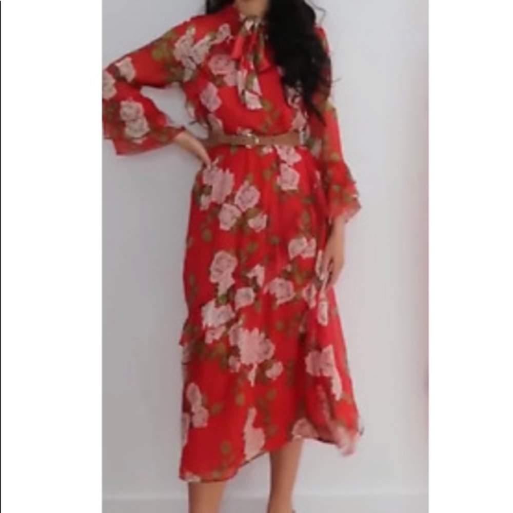 Zara Ruffled Dress - Picture 3 of 7